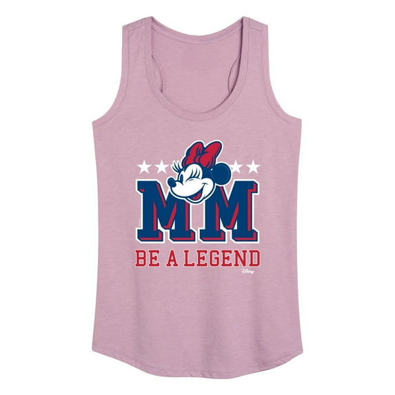 Disney - Minnie Mouse - Be A Legend - Women's Racerback Tank Top