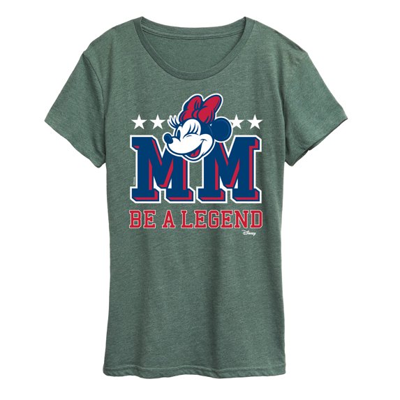 Disney - Minnie Mouse - Be A Legend - Women's Short Sleeve Graphic T-Shirt
