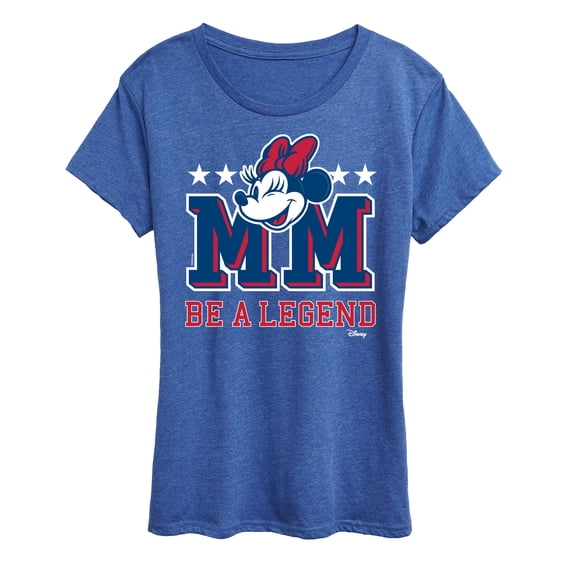 Disney - Minnie Mouse - Be A Legend - Women's Short Sleeve Graphic T-Shirt