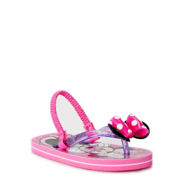 Disney Minnie Mouse Beach Flip Flop (Toddler Girls) - Walmart.com