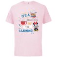 thumbnail image 1 of Disney Minnie Mouse Beautiful Day for Learning Teacher’s Day - Short Sleeve Cotton T-Shirt for Adults - Customized-Soft Pink, 1 of 5