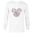 thumbnail image 1 of Disney Minnie Mouse Best Mum Ever Icon Flowers Mother’s Day - Long Sleeve T-Shirt for Men - Customized-White, 1 of 5