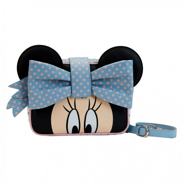 Disney Minnie Mouse Big Bow Crossbody Bag by Loungefly