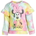 thumbnail image 1 of Disney Minnie Mouse Big Girls Fleece Sweatshirt Toddler to Big Kid, 1 of 5
