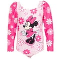 thumbnail image 1 of Disney Minnie Mouse One-Piece Bathing Suit, Size 14-16, Pink (Girl's), 1 of 5