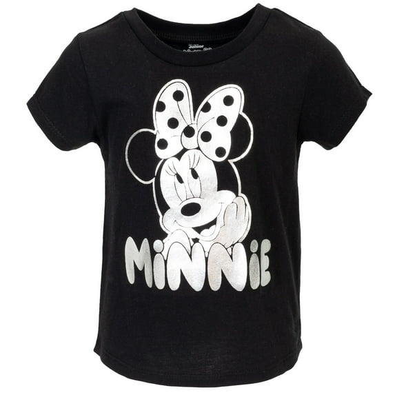 Disney Minnie Mouse Big Girls Pullover T-Shirt Toddler to Big Kid
