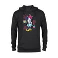 thumbnail image 1 of Disney Minnie Mouse Birthday Doodles One Year Cuter - Pullover Hoodie for Adults - Customized-Black, 1 of 5