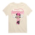 thumbnail image 1 of Disney - Minnie Mouse Birthday Short Sleeve Graphic T-Shirt, 1 of 3
