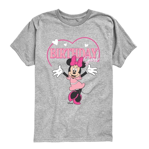 Disney - Minnie Mouse Birthday Short Sleeve Graphic T-Shirt