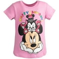 thumbnail image 1 of Disney Minnie Mouse Birthday Toddler Girls T-Shirt Toddler to Big Kid, 1 of 5