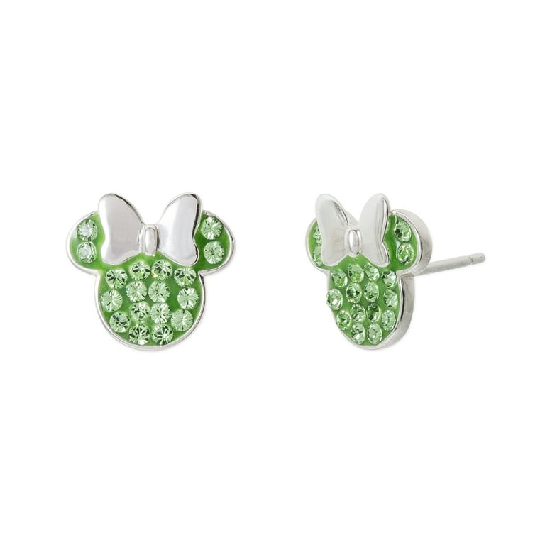 Minnie mouse icon diamond earrings sales