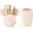 thumbnail image 1 of Disney Minnie Mouse Blush Pink 2 Piece Lotion Pump & Bathroom Tumbler Set, 1 of 4