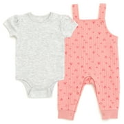 Disney Minnie Mouse Bodysuit and Overall Outfit Set Newborn to Infant