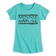 thumbnail image 1 of Disney - Minnie Mouse - Bold & Big Letters - Toddler & Youth Girls Short Sleeve Graphic T-Shirt, 1 of 4