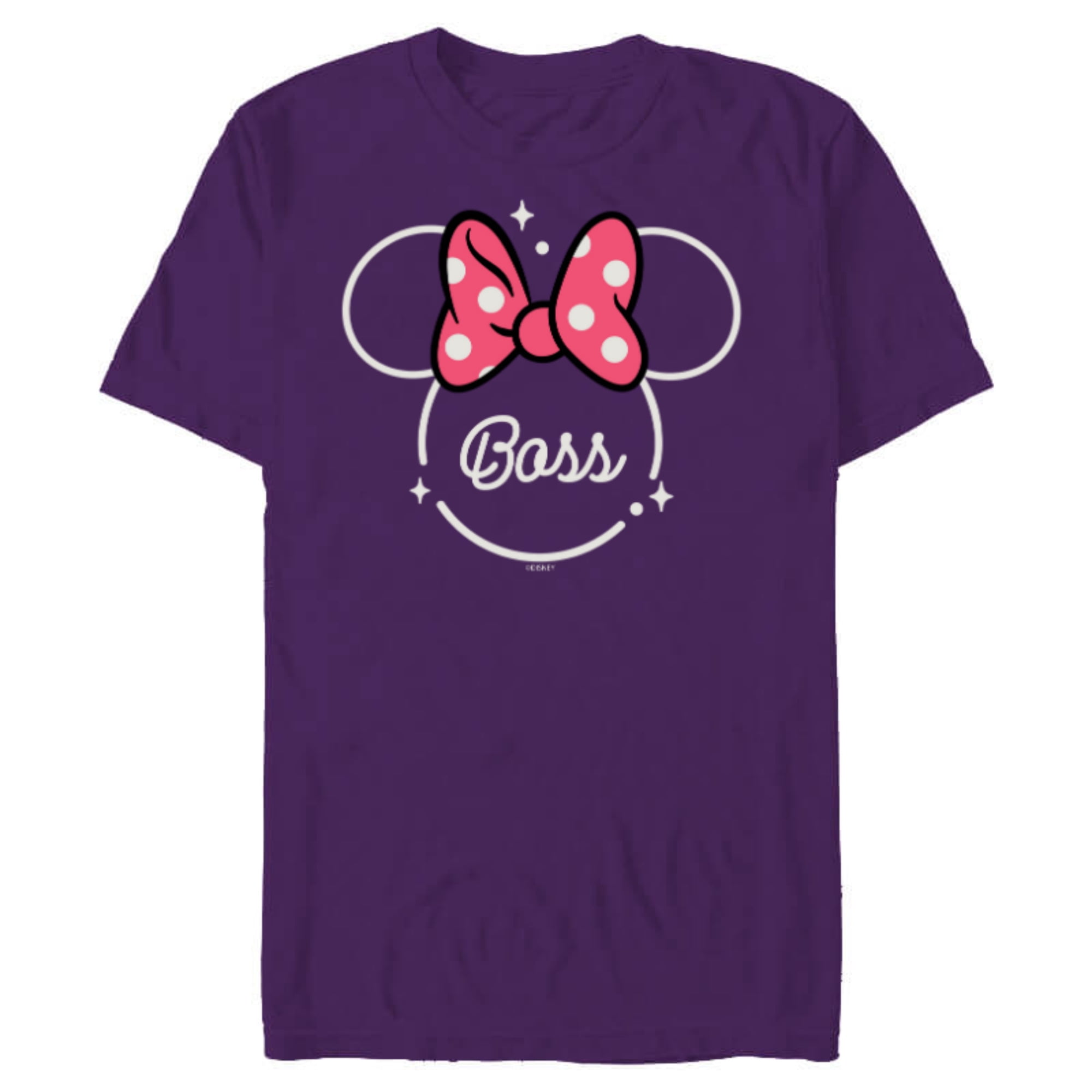 Disney Minnie Mouse Boss Head Icon Magic Employer Gift- Short Sleeve ...