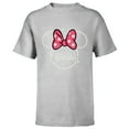 thumbnail image 1 of Disney Minnie Mouse Boss Head Icon Magic Employer Gift- Short Sleeve T-Shirt for Kids - Customized-Athletic Heather, 1 of 5
