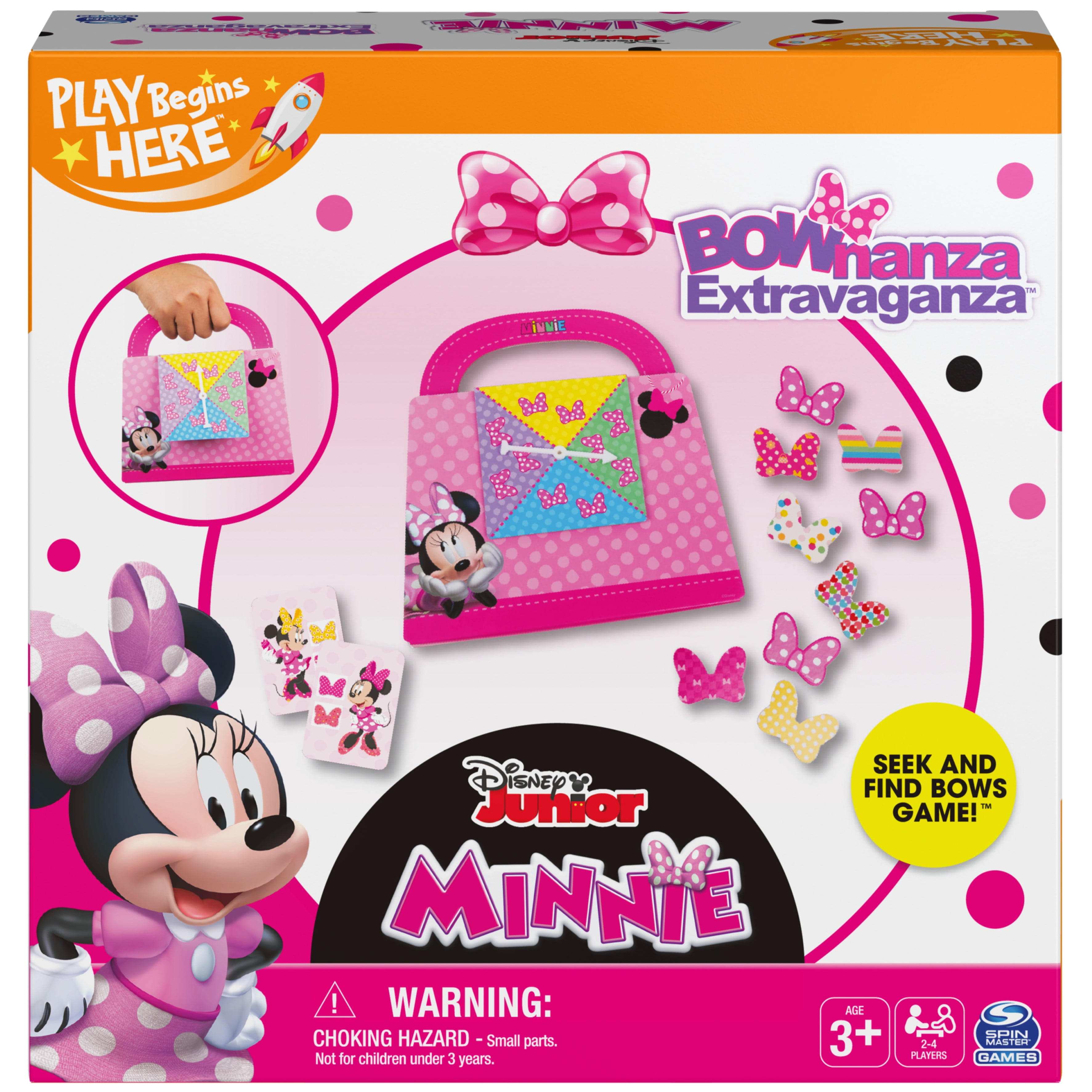 BONAVENTURA - Minnie Disney Minnie Mouse Bownanza, Matching Board Game, for