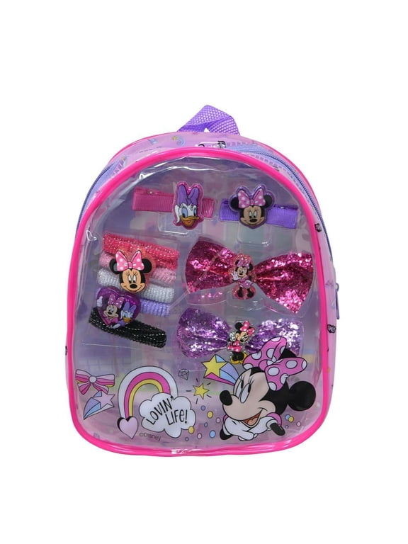 Disney Minnie Mouse Bowtique Hair Accessory Backpack
