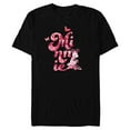 thumbnail image 1 of Disney Minnie Mouse Breast Cancer Awareness Month Doodle - Short Sleeve Blended T-Shirt for Adults - Customized-Black, 1 of 5