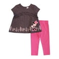 thumbnail image 1 of Disney Minnie Mouse Chambray Leggings Set (Baby Girls), 1 of 2