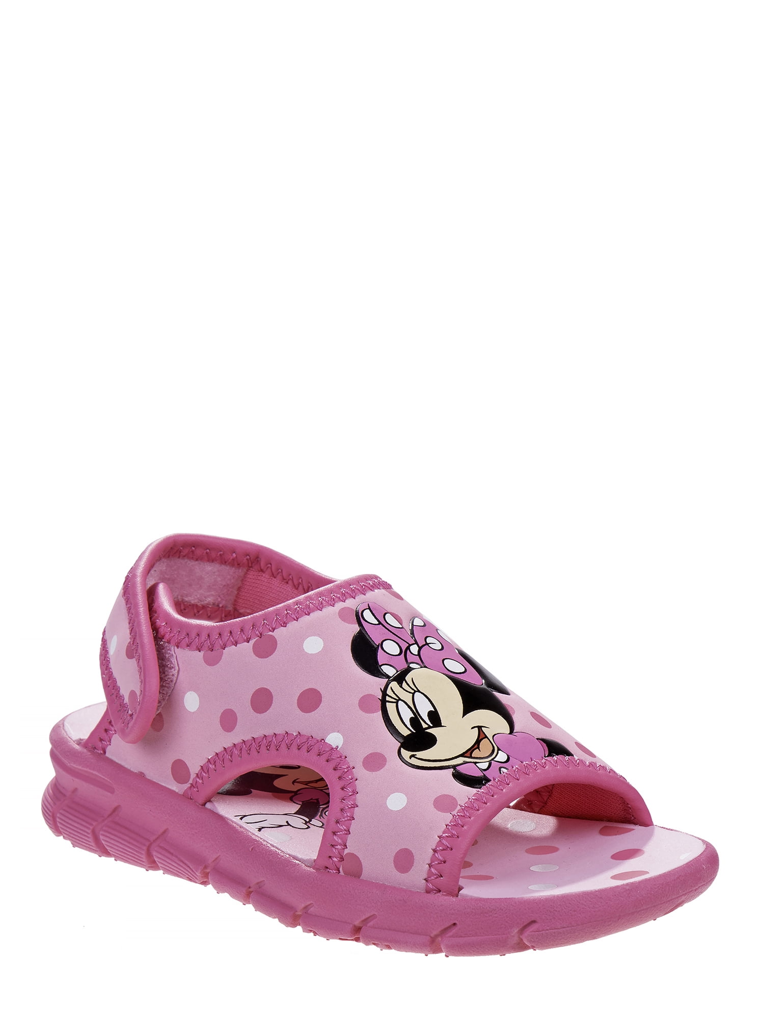 Disney Minnie Mouse Character Velcro Sling Sandals (Toddler Girls