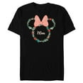 thumbnail image 1 of Disney Minnie Mouse Christmas Family Vacation Trip Mom - Short Sleeve Blended T-Shirt for Adults - Customized-Black, 1 of 5