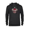 thumbnail image 1 of Disney Minnie Mouse Christmas Holiday Plaid for Abuela - Pullover Hoodie for Adults - Customized-Black, 1 of 5