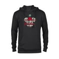 thumbnail image 1 of Disney Minnie Mouse Christmas Holiday Plaid for Grandma - Pullover Hoodie for Adults - Customized-Black, 1 of 5
