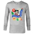 thumbnail image 1 of Disney Minnie Mouse Christmas Holiday Santa I’ve Been Nice - Long Sleeve T-Shirt for Men - Customized-Athletic Heather, 1 of 5