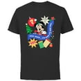 thumbnail image 1 of Disney Minnie Mouse Christmas Holiday Santa I’ve Been Nice - Short Sleeve Cotton T-Shirt for Adults - Customized-Black, 1 of 5