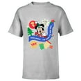 thumbnail image 1 of Disney Minnie Mouse Christmas Holiday Santa I’ve Been Nice - Short Sleeve T-Shirt for Kids - Customized-Athletic Heather, 1 of 5