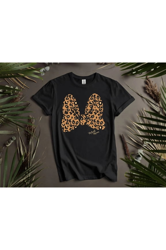 Disney Minnie Mouse Classic Leopard T-shirt