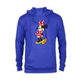 thumbnail image 1 of Disney Minnie Mouse Classic Polka Dot Pose - Pullover Hoodie for Adults - Customized-Royal, 1 of 5