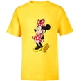 thumbnail image 1 of Disney Minnie Mouse Classic Polka Dot Pose - Short Sleeve T-Shirt for Kids - Customized-Yellow, 1 of 5