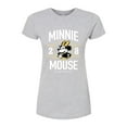 thumbnail image 1 of Disney - Minnie Mouse - Classy & Sassy Since '28 - Juniors Fitted Graphic T-Shirt, 1 of 5