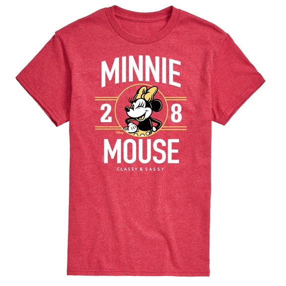 Disney - Minnie Mouse - Classy & Sassy Since '28 - Men's Short Sleeve Graphic T-Shirt