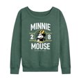thumbnail image 1 of Disney - Minnie Mouse - Classy & Sassy Since '28 - Women's Lightweight French Terry Long Sleeve Shirt, 1 of 4