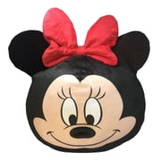 Disney Minnie Mouse Cloud Pillow, Minnie Mouse, 11-Inch Round, Travel Size, 1 Each