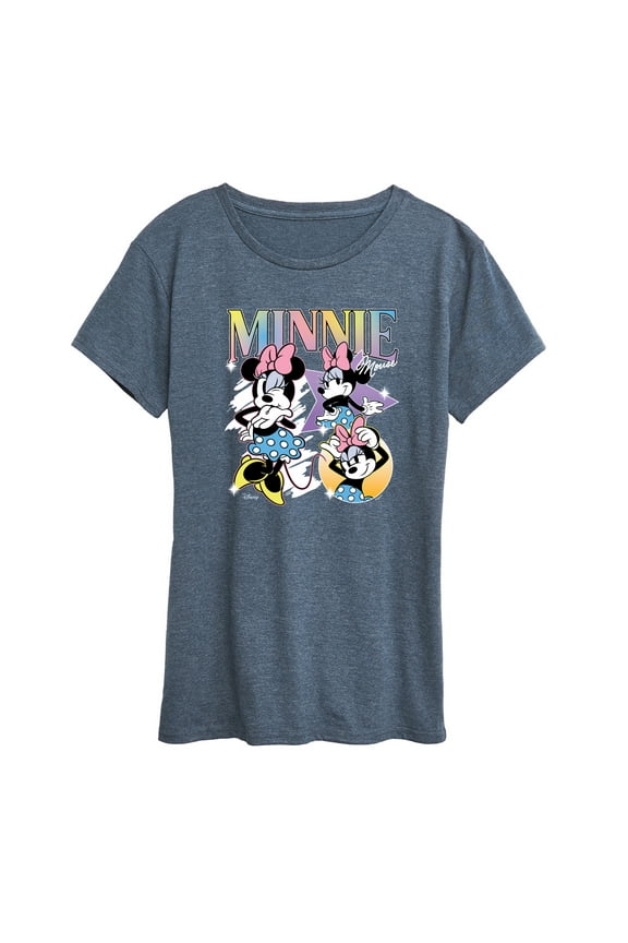 - Minnie Mouse Collage - Women's Short Sleeve Graphic T-Shirt