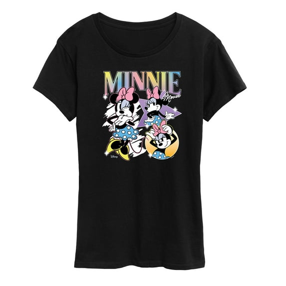 Disney - Minnie Mouse Collage - Women's Short Sleeve Graphic T-Shirt