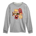 thumbnail image 1 of Disney - Minnie Mouse - College Icons - Youth Long Sleeve Graphic T-Shirt, 1 of 5