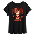 thumbnail image 1 of Disney - Minnie Mouse Collegiate - Women's Oversized T-Shirt, 1 of 5