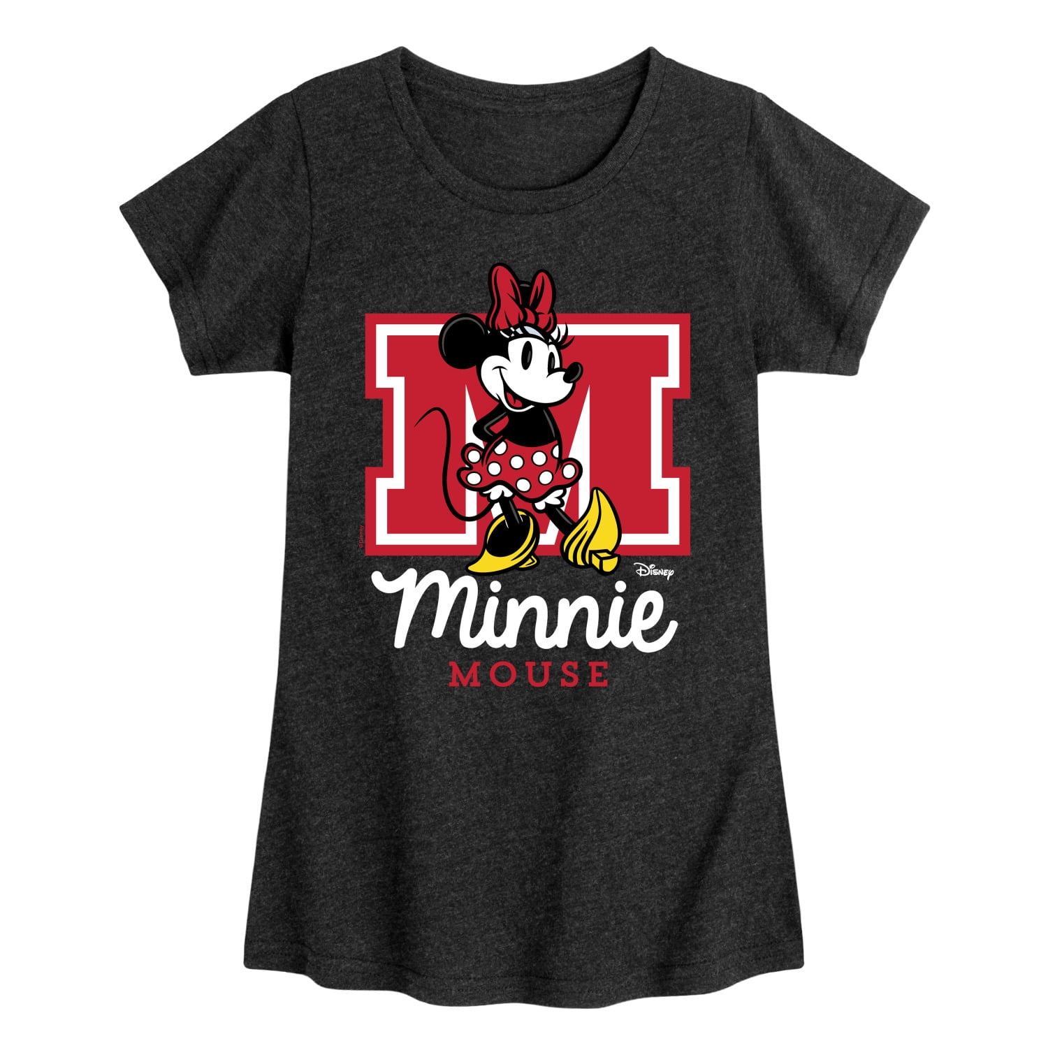 Disney - Minnie Mouse - Collegiate M - Toddler & Youth Girls Short ...