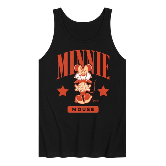 Disney - Minnie Mouse Collegiate - Men's Sleeveless Graphic Tank Top