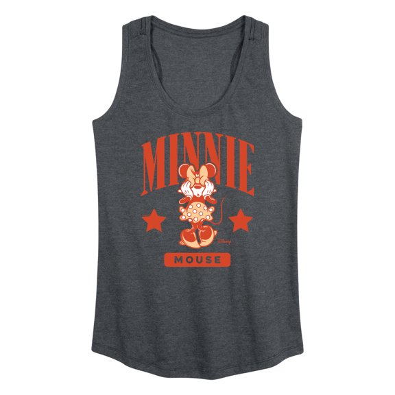 Disney - Minnie Mouse Collegiate - Women's Racerback Tank Top