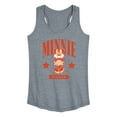 thumbnail image 1 of Disney - Minnie Mouse Collegiate - Women's Racerback Tank Top, 1 of 5