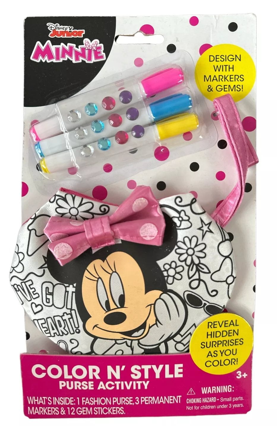 Disney Minnie Mouse Color N Style Purse Activity - Walmart.com