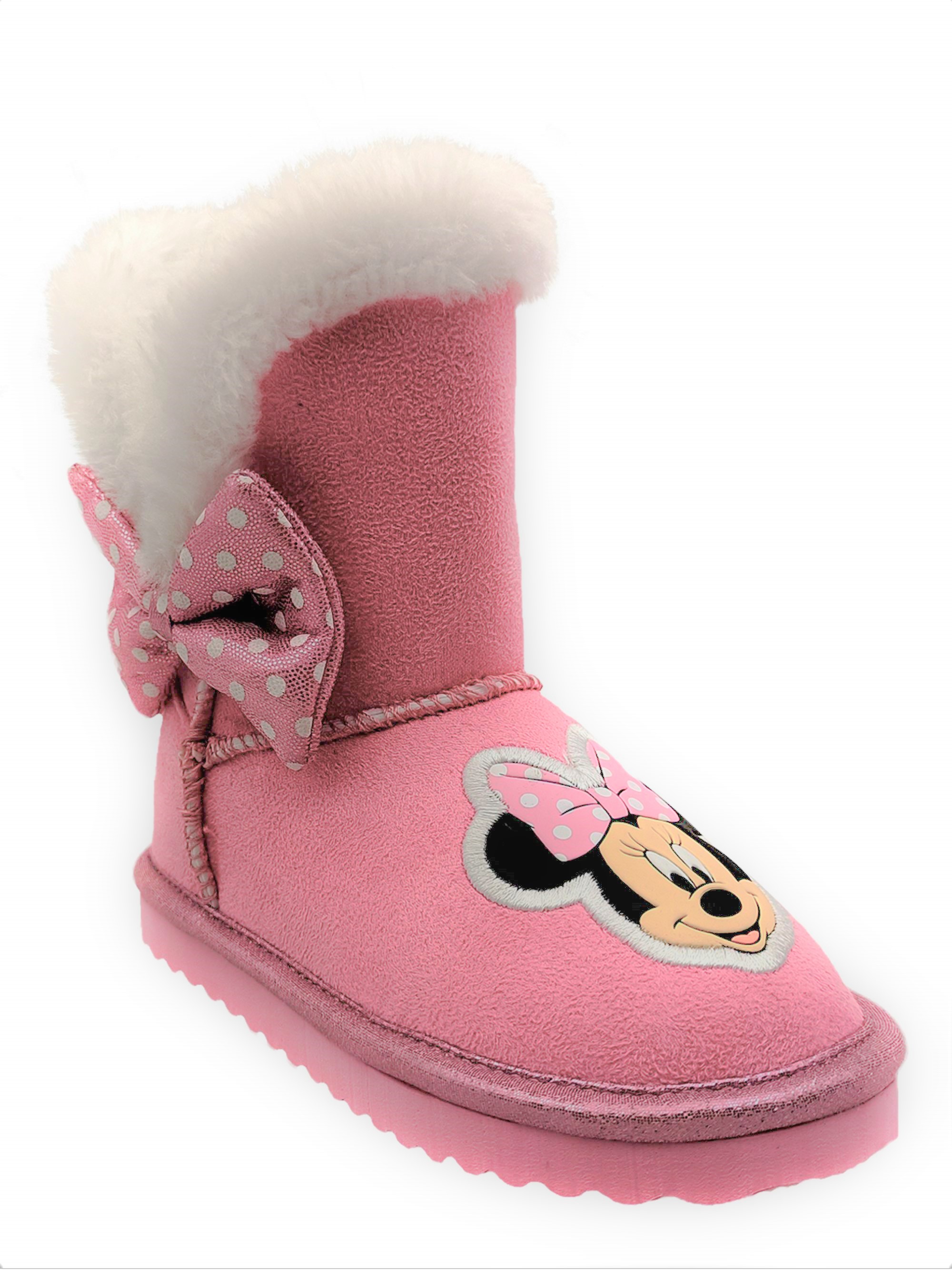 Disney Minnie Mouse Cozy Faux Shearling Winter Boot (Toddler Girls) - image 1 of 6