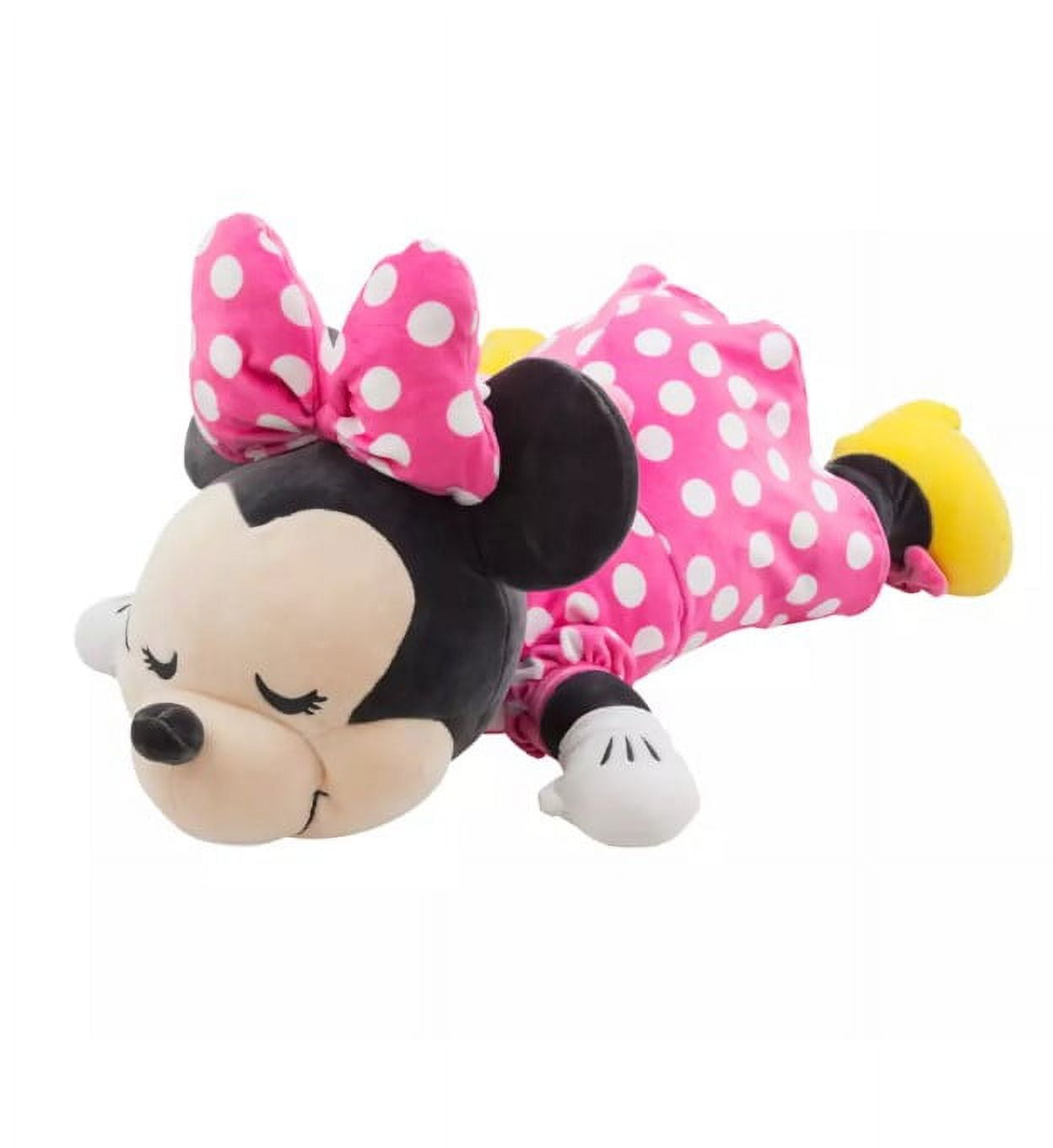 ぬいぐるみ Minnie mouse AND Teddy Teddy of Disney Disney Minnie Mouse Cuddleez Plush Toy, Soft, Large, 23 in
