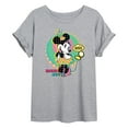 thumbnail image 1 of Disney - Minnie Mouse Cute - Women's Oversized T-Shirt, 1 of 5